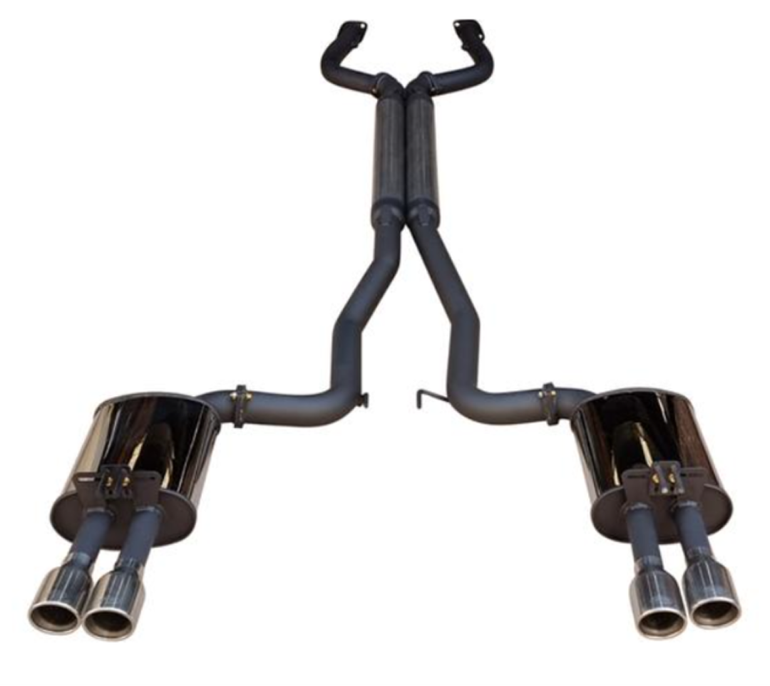 DPE BY MANTA 2.5" CAT BACK STAINLESS STEEL EXHAUST SYSTEM FITS HOLDEN COMMODORE VE VF 6.0L 6.2L V8 SEDAN/WAGON (HOLK128S25-CB)
