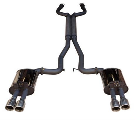 DPE BY MANTA 3" CAT BACK STAINLESS STEEL EXHAUST SYSTEM WITH BI MODAL FITS HOLDEN COMMODORE VE VF 6.0L 6.2L V8 SEDAN/WAGON (HOLK128S3-CB-BM)