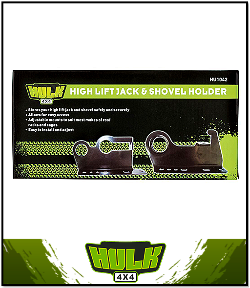 HULK 4X4 HIGH LIFT JACK & SHOVEL HOLDER (HU1042)