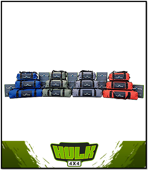 HULK 4X4 GREEN HYDRO BAG - 40L (HU9950)