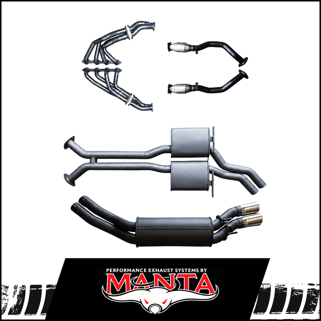 MANTA ENGINE BACK EXHAUST SYSTEM FITS HOLDEN ADVENTRA VY VZ 5.7L V8 AWD WAGON 10/2003-1/2006 - MUFFLER/MUFFLER (MKHN0265)