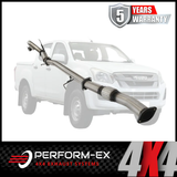 PERFORM-EX 3" STAINLESS STEEL DPF BACK EXHAUST SYSTEM FITS ISUZU D-MAX TF 3.0L 4JJ1 4CYL 2016-2020