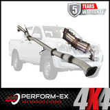 PERFORM-EX 3" STAINLESS STEEL DPF BACK EXHAUST SYSTEM WITH DPF DUMMY FITS ISUZU D-MAX TF 3.0L 4JJ1 4CYL 2016-2020