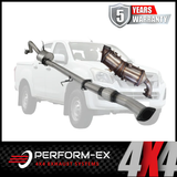 PERFORM-EX 3" STAINLESS STEEL DPF BACK EXHAUST SYSTEM WITH DPF DUMMY FITS ISUZU D-MAX TF 3.0L 4JJ1 4CYL 2016-2020