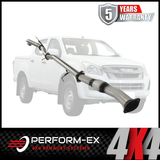 PERFORM-EX 3" STAINLESS STEEL DPF BACK EXHAUST SYSTEM FITS ISUZU D-MAX TF 3.0L 4JJ1 4CYL 2016-2020