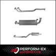 STANDARD ENGINE BACK EXHAUST SYSTEM FITS TOYOTA LANDCRUISER FZJ105R 8/98-7/02