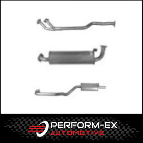 STANDARD ENGINE BACK EXHAUST SYSTEM FITS TOYOTA LANDCRUISER FZJ105R 8/98-7/02
