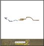KING BROWN EXTRACTORS & 2.5" EXHAUST KIT FITS TOYOTA LANDCRUISER HZJ105R 4.2L 1HZ 6CYL DIESEL 5/1998-10/2007 (KB12020-HXMX)