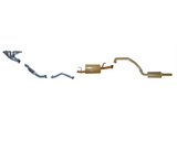 KING BROWN EXTRACTORS & 2.5" EXHAUST KIT FITS TOYOTA LANDCRUISER FZJ105R 4.5L 1FZ 6CYL 1/1998-9/2002 (KB12025-HXMR)