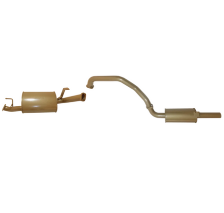 KING BROWN 2.5" ENGINE PIPE BACK EXHAUST SYSTEM FITS TOYOTA LANDCRUISER FZJ105R 4.5L 1FZ 6CYL 1/1998-9/2002 (KB12025-XXMR)