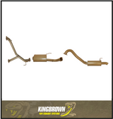 KING BROWN 3" CAT BACK EXHAUST SYSTEM FITS TOYOTA LANDCRUISER UZJ100R 4.7L V8 1998-2007 (KB12028-XXMR)