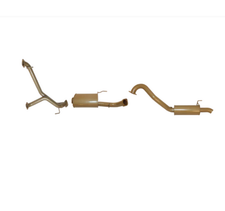 KING BROWN 3" CAT BACK EXHAUST SYSTEM FITS TOYOTA LANDCRUISER UZJ100R 4.7L V8 1998-2007 (KB12028-XXMR)