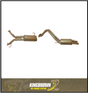 KING BROWN 2.5" CAT BACK EXHAUST SYSTEM FITS TOYOTA LANDCRUISER UZJ200R 4.7L V8 (KB12035-XXMR)