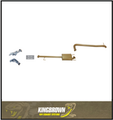 KING BROWN EXTRACTORS & 2.5" CATBACK EXHAUST SYSTEM FITS TOYOTA HILUX GGN25R 4.0L V6 2005-2015 (KB12115-HXMX)