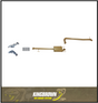KING BROWN EXTRACTORS & 2.5" CATBACK EXHAUST SYSTEM FITS TOYOTA HILUX GGN25R 4.0L V6 2005-2015 (KB12115-HXMX)