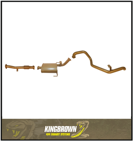KING BROWN 2.5" EXHAUST KIT FITS FORD MAVERICK DA 4.2L TB42 1987-1993 (KB4006-XXMX)