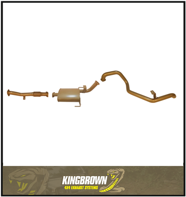 KING BROWN 2.5" EXHAUST KIT FITS FORD MAVERICK DA 4.2L TD42 1987-1993 (KB4006-XXMX)