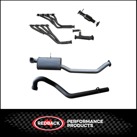 REDBACK EXTRACTORS, CAT & CATBACK EXHAUST SYSTEM FITS HOLDEN COMMODORE VN VP VR VS 5.0L V8 MANUAL SEDAN (KIT034M-1)