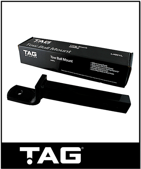 TAG LONG SHANK 2250KG TOW BALL MOUNT (L4310)