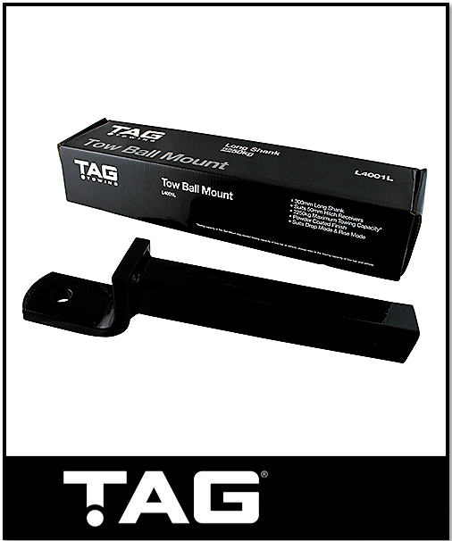 TAG LONG SHANK 2250KG TOW BALL MOUNT (L4310)