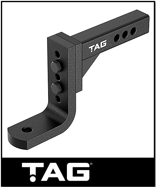 TAG ADJUSTABLE 3500KG TOW BALL MOUNT (L4435)