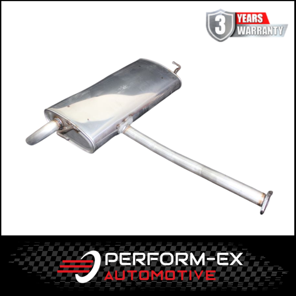 STANDARD REPLACEMENT REAR MUFFLER FITS HYUNDAI IX35 LM 2.0L D4HA DIESEL AWD 2/2010-12/2015