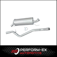 STANDARD REAR MUFFLER & TAILPIPE FITS TOYOTA HIACE TRH201R 2.7L PETROL LWB VAN 3/2005-1/2019 (M1756)