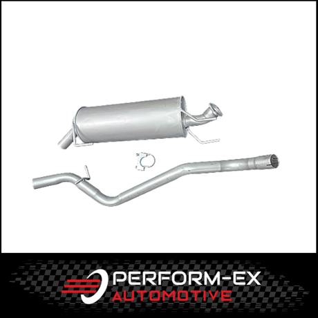 STANDARD REAR MUFFLER & TAILPIPE FITS TOYOTA HIACE TRH201R 2.7L PETROL LWB VAN 3/2005-1/2019 (M1756)