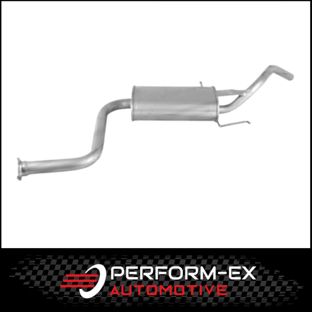STANDARD REAR EXHAUST MUFFLER FITS FORD LASER KC KE 1.3L 1.6L 10/1985-7/1990 (M3788)