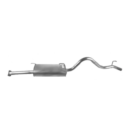 STANDARD EXHAUST REAR MUFFLER FITS HOLDEN RODEO RA 2.4L 4CYL 2WD 3/2003-6/2008