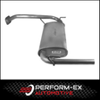 STANDARD EXHAUST REAR MUFFLER FITS FORD LASER KJ 1.8L 5DR HATCH