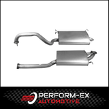 STANDARD CENTRE & REAR MUFFLER FITS FORD FALCON BA BF 4.0L 6CYL SEDAN