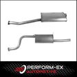 FORD FALCON BA/BF UTE 4.0L 6CYL STANDARD CENTRE & REAR MUFFLER (M4875/M4876)