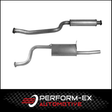 FORD FALCON BA/BF UTE 4.0L 6CYL LPG STANDARD CENTRE & REAR MUFFLER