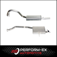 HOLDEN COMMODORE VN/VG/VP/VR WAGON/UTE 3.8L V6 STANDARD CENTRE & REAR MUFFLER (M6177-6178)