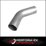 1.5" 38MM X 45° MANDREL BEND MILD STEEL EXHAUST PIPE