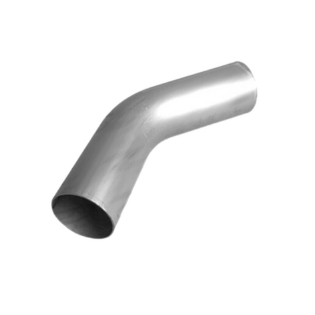 1.58" 41MM X 45 DEGREE MANDREL BEND MILD STEEL EXHAUST PIPE