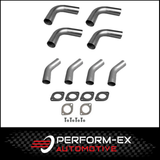 2" 51MM MILD STEEL MANDREL BEND KIT (4 x 90 4 x 45)