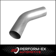 2.25" 57MM X 30 DEGREE MANDREL BEND MILD STEEL EXHAUST PIPE