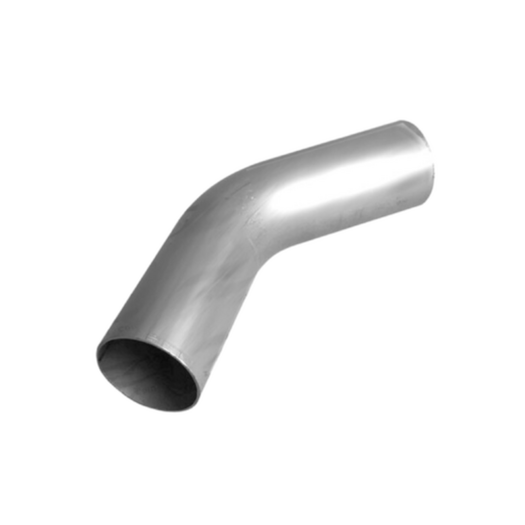 2.25" 57MM X 45 DEGREE MANDREL BEND MILD STEEL EXHAUST PIPE