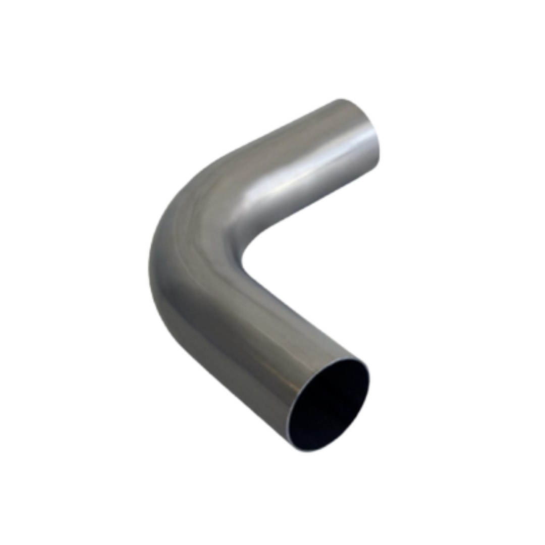2.25" 57MM X 90 DEGREE MANDREL BEND MILD STEEL EXHAUST PIPE