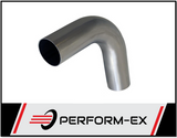 2.25" 57MM X 90 DEGREE MANDREL BEND MILD STEEL EXHAUST PIPE