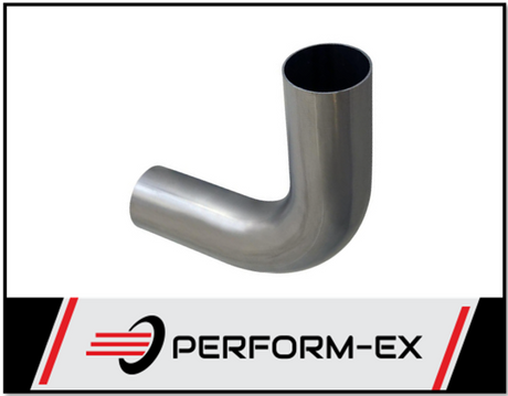 3" 76MM X 90 DEGREE MANDREL BEND MILD STEEL EXHAUST PIPE