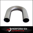 3.5" 89MM X 180 DEGREE MANDREL BEND MILD STEEL EXHAUST PIPE (MB350180)