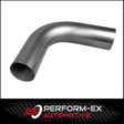 3.5" 89MM X 90 DEGREE MANDREL BEND MILD STEEL EXHAUST PIPE (MB35090)