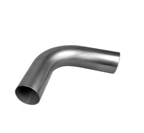 4" 101MM X 90 DEGREE MANDREL BEND MILD STEEL EXHAUST PIPE (MB40090)