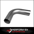 4" 101MM X 90 DEGREE MANDREL BEND MILD STEEL EXHAUST PIPE (MB40090)
