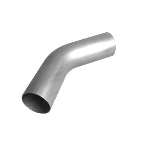 4.5" 114MM X 45 DEGREE MANDREL BEND MILD STEEL EXHAUST PIPE (MB45045)