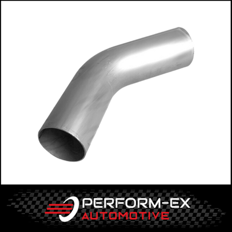 5" 127MM X 30 DEGREE MANDREL BEND MILD STEEL EXHAUST PIPE (MB50030)