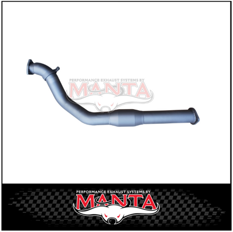 MANTA 3" TURBO BACK EXHAUST SYSTEM FITS TOYOTA PRADO KDJ120R KDJ150R 3.0L 4CYL 9/2007-9/2015 - WITH CAT/2 MUFFLERS (MKTY0059)